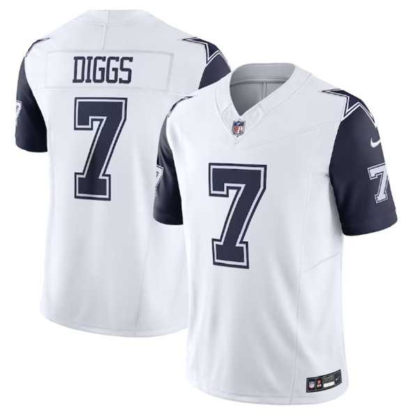Men & Women & Youth Dallas Cowboys #7 Trevon Diggs White 2023 F.U.S.E. Vapor Limited Stitched Football Jersey->dallas cowboys->NFL Jersey